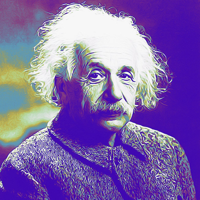 Photo of Albert Einstein